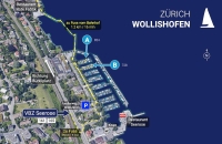 Sailing at Wollishofen 