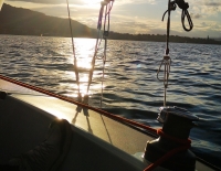 Sunset Sail on Zürisee